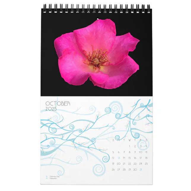 Fantabuloustef flowers paintings - 2025 - 202x calendar