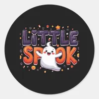Little Spook Cute Halloween Creative Style Classic Round Sticker