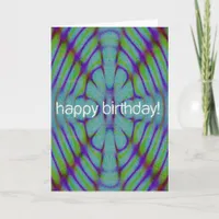 Abstract Birthday Card