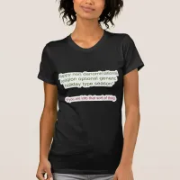 Funny Politically Correct Holiday T-Shirt