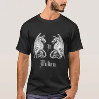Personalized Winged Dragons T-Shirt