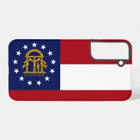 Georgia State Flag Samsung Galaxy S22+ Case