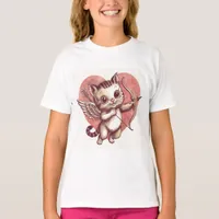 Cupid Kitten T-Shirt