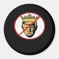 No Kings Anti Creative Classic Design Magnet