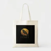 F-Caw-F Minimal Clean Tote Bag