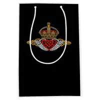 Skeleton Claddagh Color Medium Gift Bag