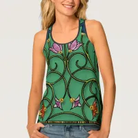 Enchanted Garden Filigree Tank Top