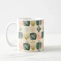 Bold Caribbean Tribal Mudcloth: Boho Buttercream Coffee Mug