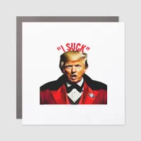 Halloween Donald  Funny Anti- Political Car Magnet
