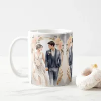 Bride & Groom wedding cup