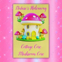 Monogrammed Cottage Core Nature's Hideaway | Jigsaw Puzzle