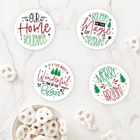 Holiday Christmas Coasters Quotes