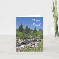 Mountain Stream Change of Address Announcement