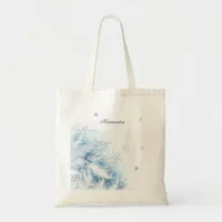 Beautiful Winter Frost Christmas Tote Bag