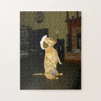 Sitting Pretty Dachshund Puzzle