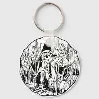 Halloween Scarecrow Keychain