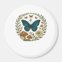 Goblincore Butterfly Fairycore Botanical Apparel C Magnet