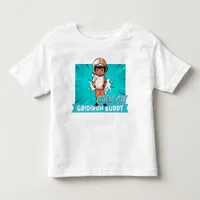 [Team Name]'s Gridiron Dynamo #32 Customizable Toddler T-shirt