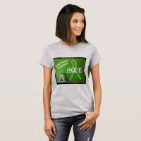 Lyme Disease Awareness Ribbon HOPE Tshirt