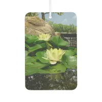 Water Lilies In Pond Air Freshener