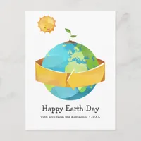 Earth Day Greeting Holiday Postcard