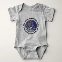 Climate Change Action | Expensive? Baby Bodysuit