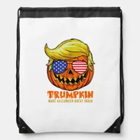 Trumpkin Usa Make Halloween Great Again Funny Drawstring Bag