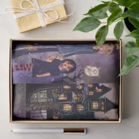 Gothic Haunted House Monster Family Tissue Paper