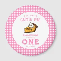 Our Little Cutie Pi Day 1st Birthday Magnet