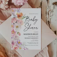 Floral Baby Shower Invitation | Flower Fiesta