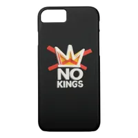No Kings Anti Minimal Clean Design iPhone 8/7 Case