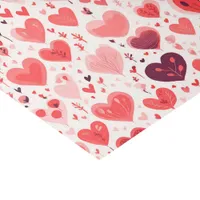 Valentine's Day Red and Pink Hearts Tissue Paper