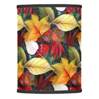 Ephemeral Autumn Foliage in Watercolor Vivid Bold  Lamp Shade