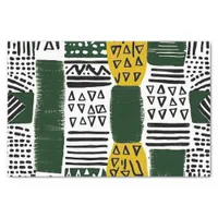 Elegant African Ethnic Pattern with Rich Details Tissue Paper