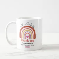 Personalized Back To School  for Teachers Students Coffee Mug