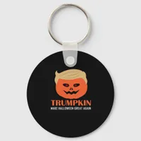 Trumpkin Make Halloween Great Again Funny Spooky P Keychain