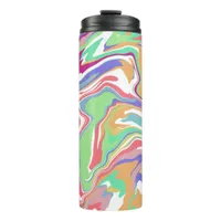 Sherbert Swirls  Thermal Tumbler