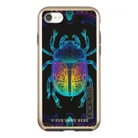 Egyptian scarab beetle incipio DualPro shine iPhone 8/7 case