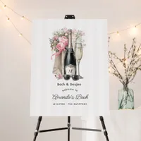 Bach & Boujee Personalized Bachelorette Welcome Foam Board
