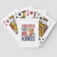 No Kings In America Funny America Has No King Poli Poker Cards
