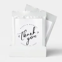 Love Calligraphy Thank You Hearts Black ID940  Margarita Drink Mix