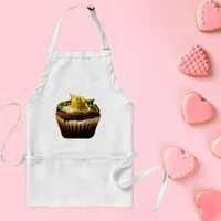 Cupcake with Duck Decoration Adult Apron