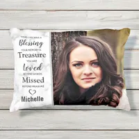 In Loving Memory Family Remembrance Memorial Accent Pillow
