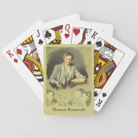 First Lady Anna Eleanor Roosevelt Poker Cards