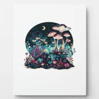 Cottagecore And Aesthetic Goblincore Mushroom Fair Plaque