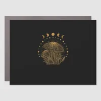 Aesthetic Mushroom Cottage Goblincore Car Magnet