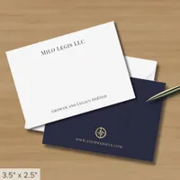 Elegant Minimalist Business Note Card