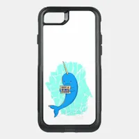 Not a Unicorn, Narwhale OtterBox Commuter iPhone SE/8/7 Case