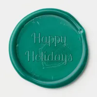 Merry Christmas Holiday Custom Wax Seal Sticker