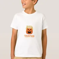 Halloween Trumpkin Funny – Spooky Parody Slogan T-Shirt